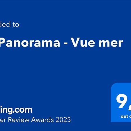 Le Panorama - Vue Mer 크리엘쉬르메르 외부 사진